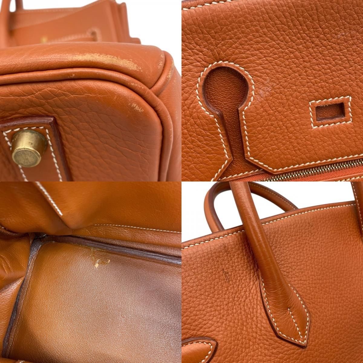 HERMES Birkin 35 in Fauve with Gold Hardware - Timeless Elegance