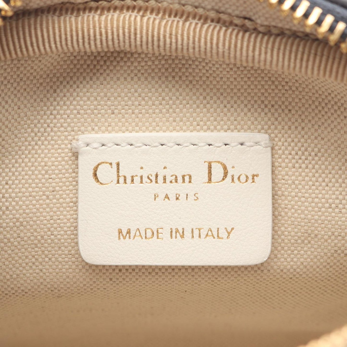 Dior VIBE Mini Bowling Bag in Navy/White Leather - Exquisite Craftsmanship