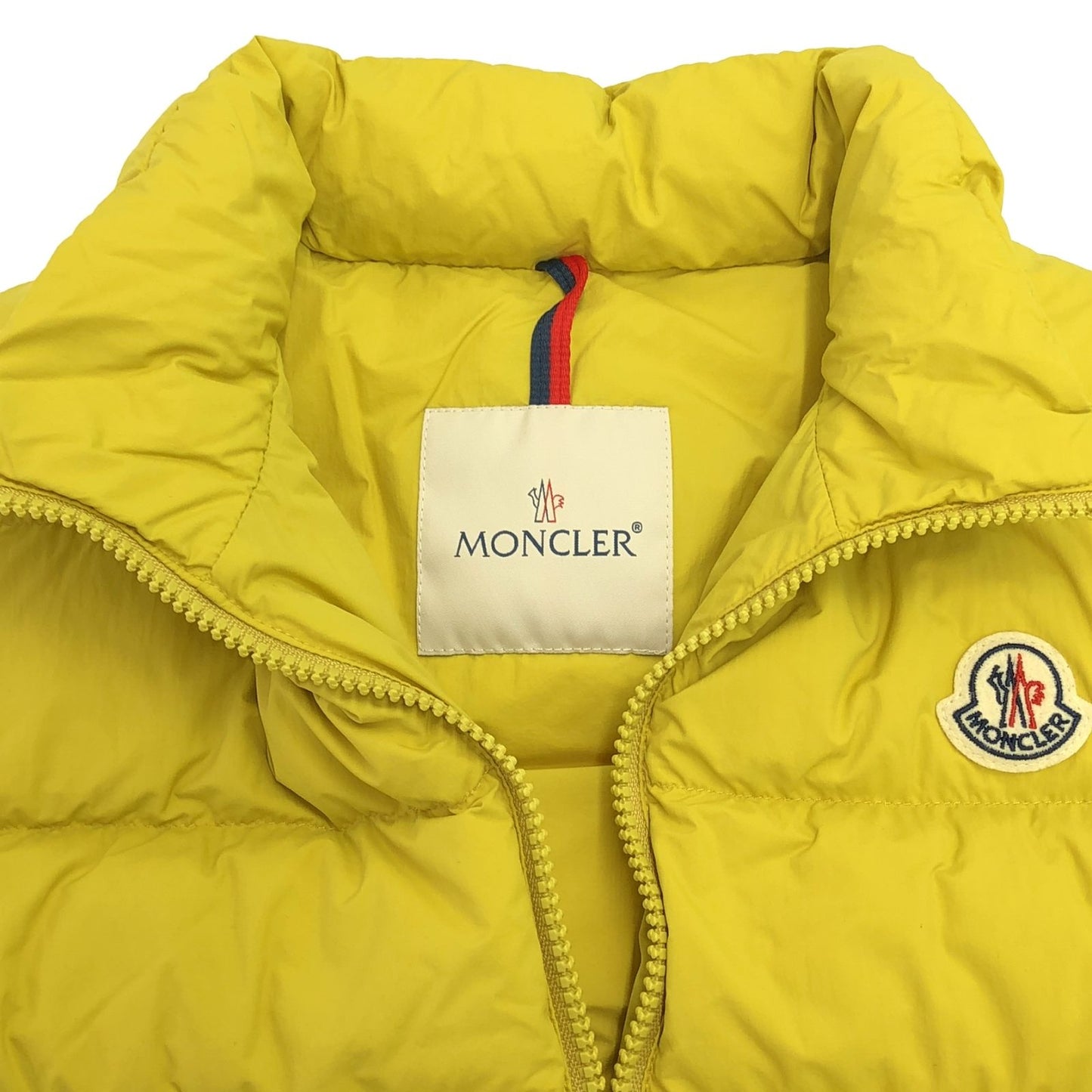 MONCLER Yellow Down Vest - Exquisite Craftsmanship & Style