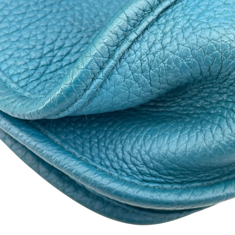 HERMES Evelyne III GM Cobalt Togo Leather Shoulder Bag