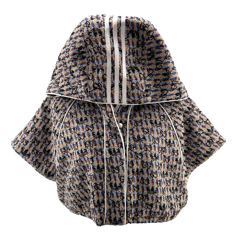 GUCCI x Adidas GG Jacquard Short Jacket - Multicolor, Size EU 42