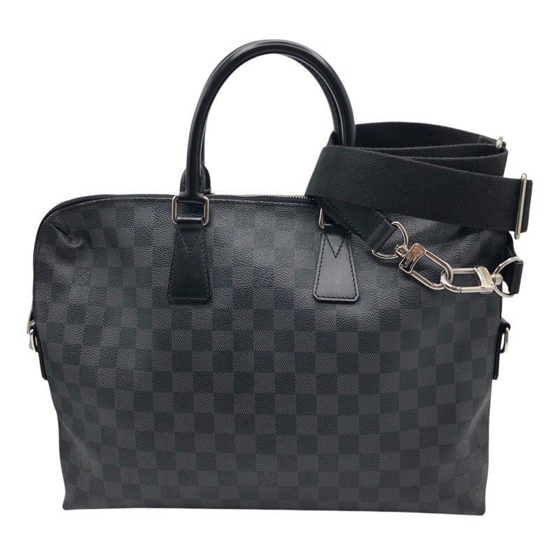 Louis Vuitton Porte-Documents Jour N48224 Graphite Damier Men's Shoulder Bag