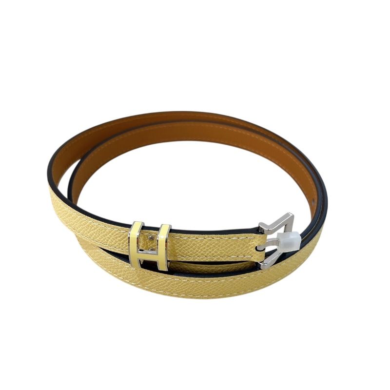 HERMES Pop H15 80cm Belt in Rose Poussin - Exquisite Craftsmanship