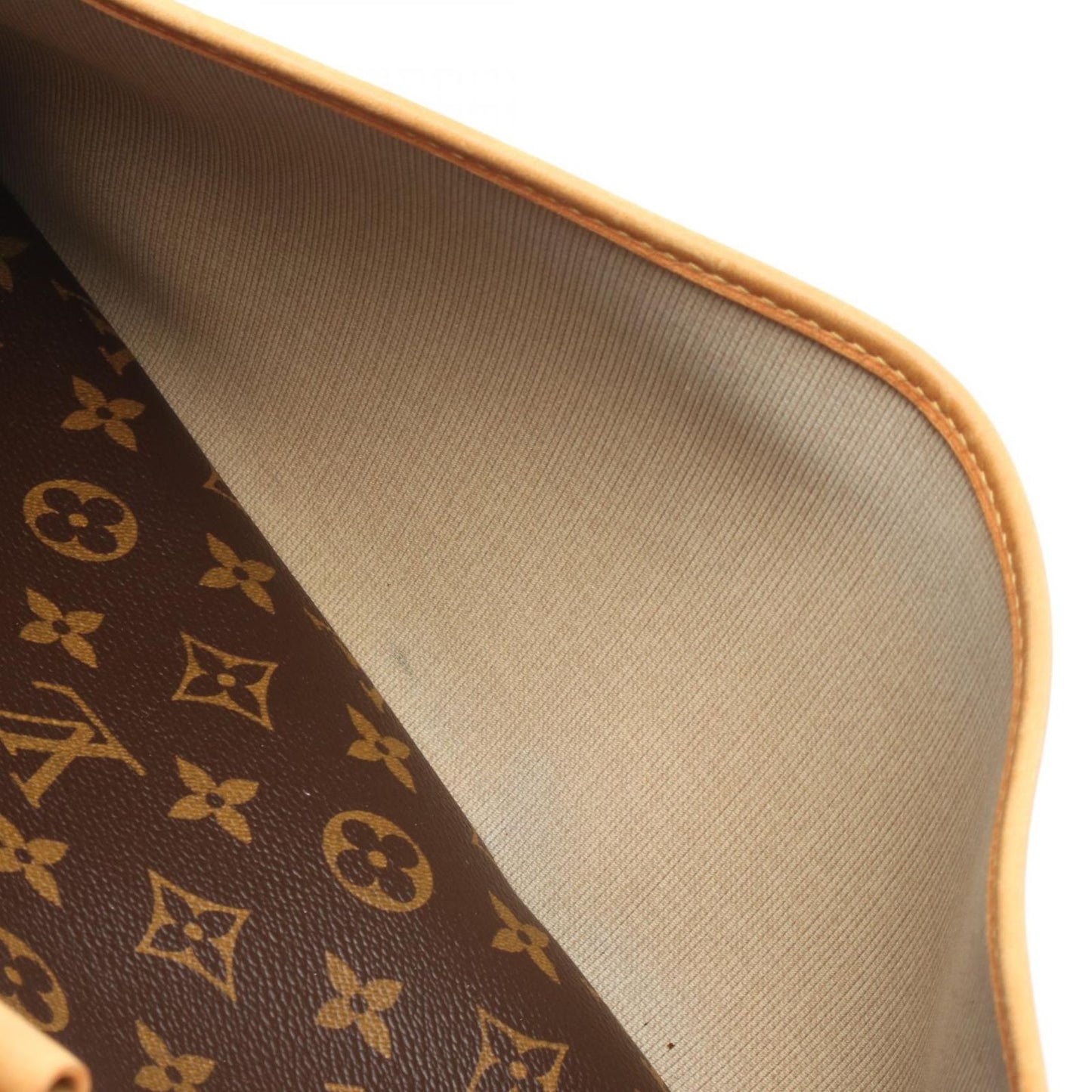Louis Vuitton Deauville Bowling Vanity Monogram Handbag - Timeless Elegance