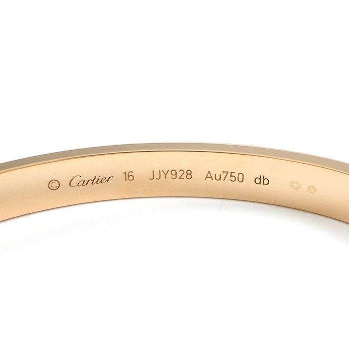Cartier Love Bracelet Classic Model B6067416 in K18 Pink Gold
