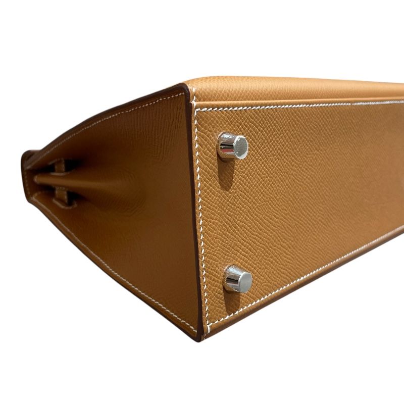 HERMES Kelly 25 Bag - Gold & Silver Hardware - Exquisite Craftsmanship