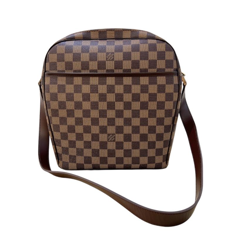 Louis Vuitton Ipanema GM Damier Canvas Leather Shoulder Bag