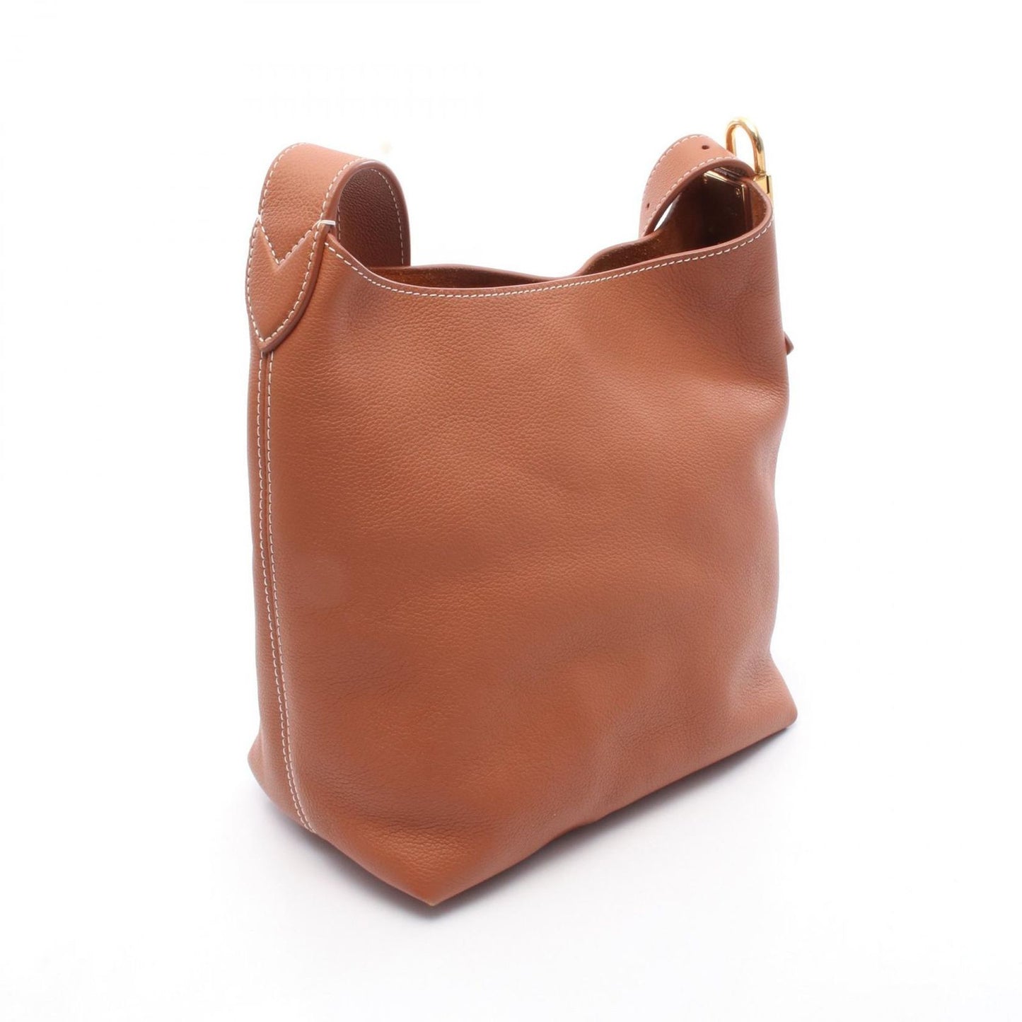 Louis Vuitton Rucky Hobo PM Shoulder Bag in Cognac Leather