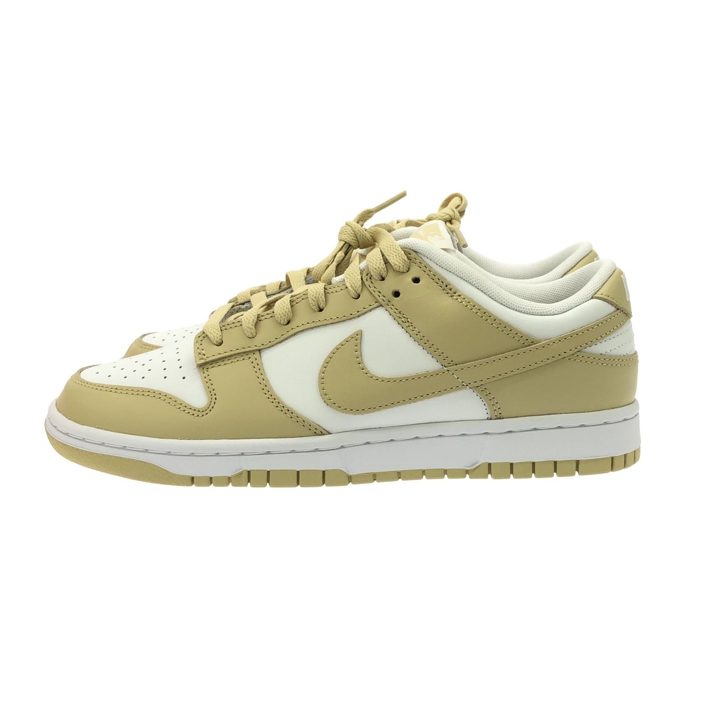 NIKE Dunk Low Retro BTTYS Sneakers - White/Beige - Size 9