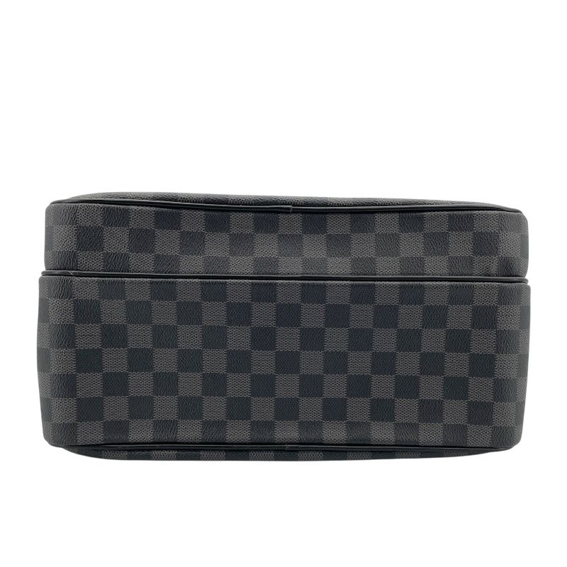 Louis Vuitton Io N45252 Black Damier Graphite Men's Shoulder Bag