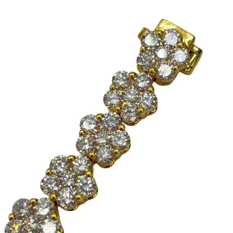 Exquisite Au750 Diamond Bracelet - 7.506ct Luxury Jewelry
