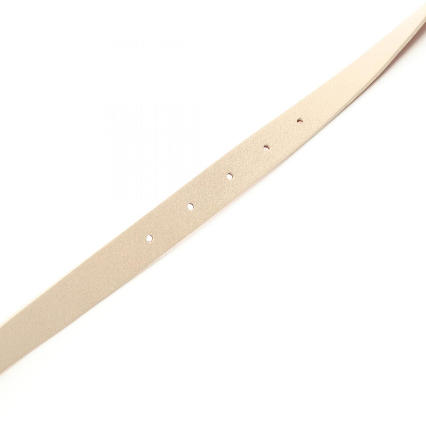 MAX MARA MALAGA Beige Leather Belt - Exquisite Craftsmanship