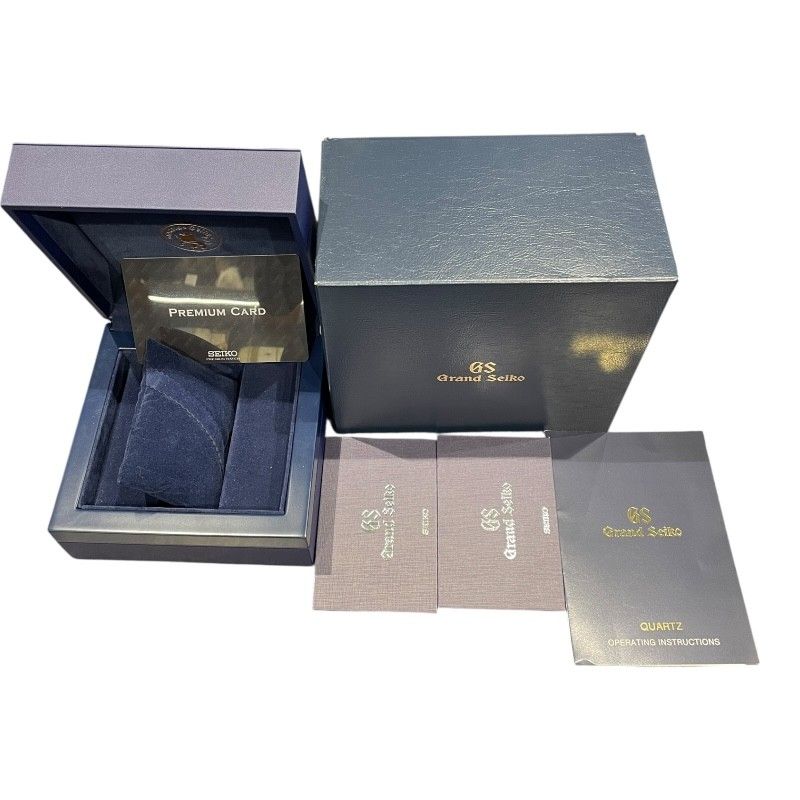 Grand Seiko SBGX083 Limited Edition Quartz Masterpiece - Black Dial