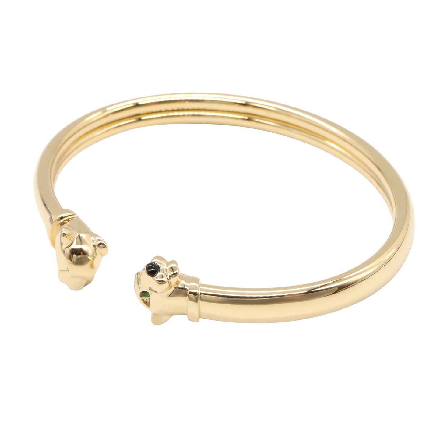 CARTIER Panthère Bracelet with Tsavorite and Onyx in 18K Pink Gold