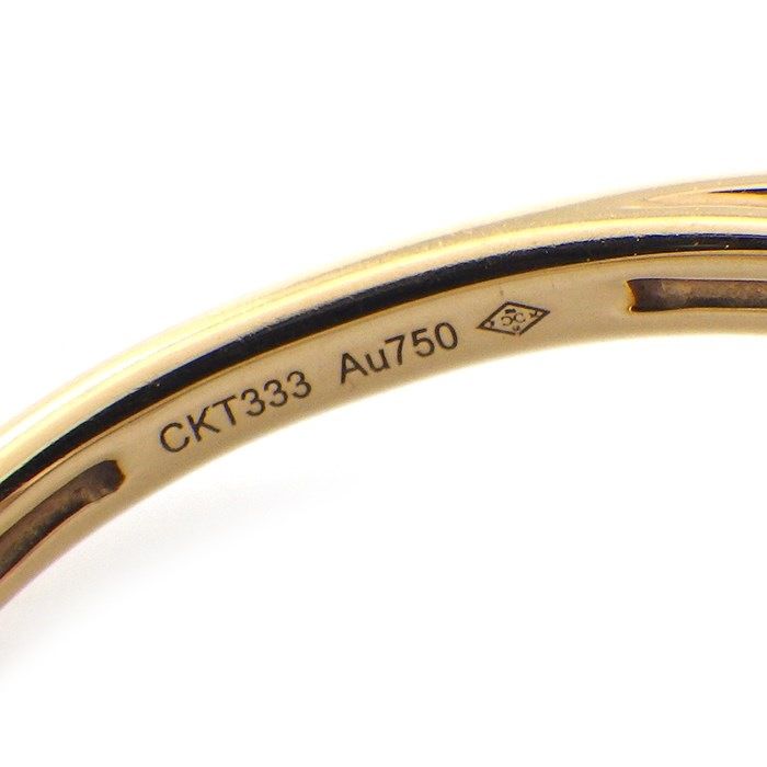 Cartier Amulet Ring with Pink Opal & Diamond in 18K Rose Gold