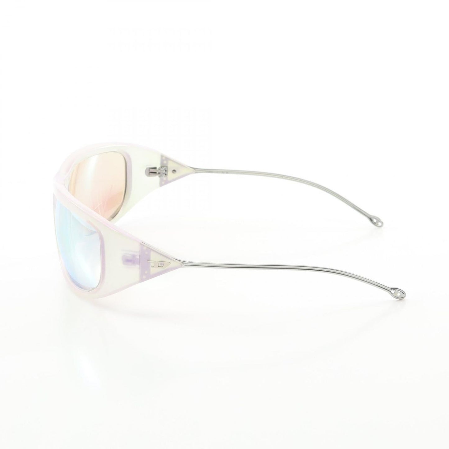 DIESEL White & Purple Sunglasses - Timeless Elegance