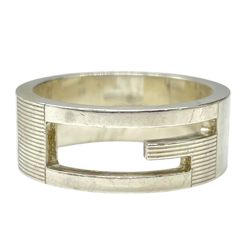 GUCCI G Ring 925 Silver - Exquisite Men's Jewelry