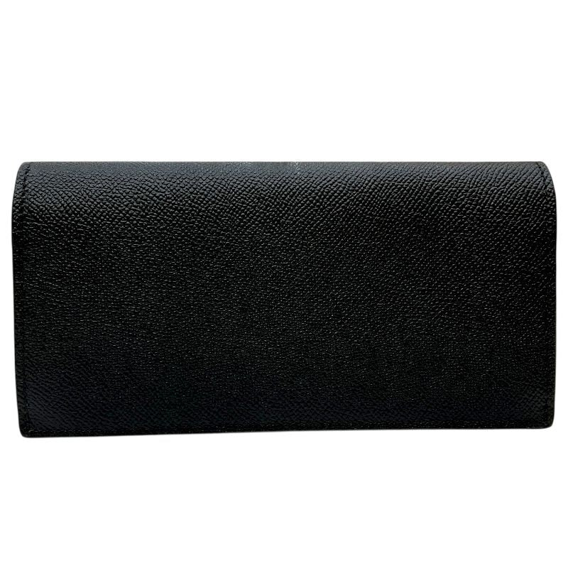 Burberry Cavendish Long Wallet in Black Leather - Timeless Elegance