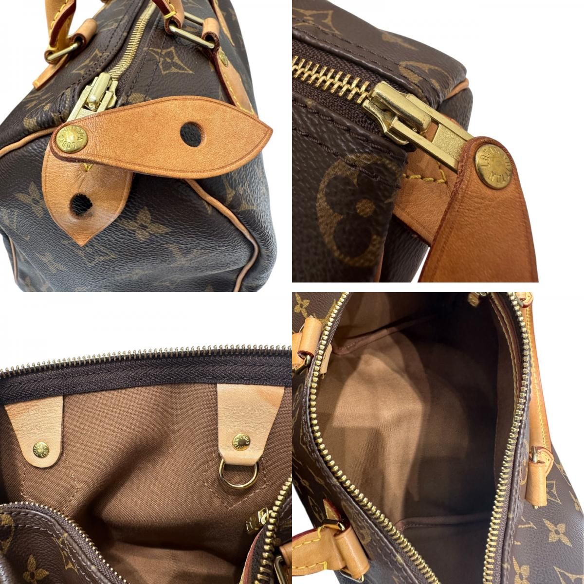 Louis Vuitton Speedy 25 Monogram Handbag - Timeless Elegance