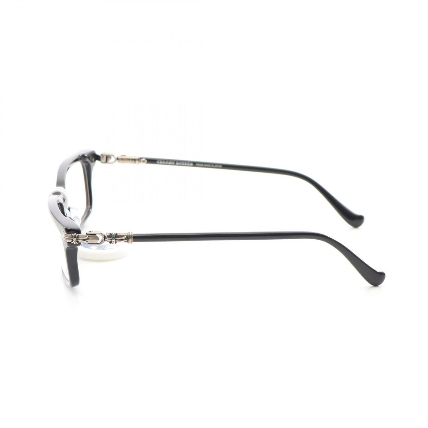 CHROME HEARTS Black & Silver Sunglasses - Timeless Elegance