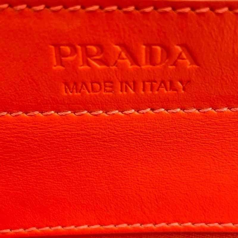 PRADA Uvertchure Handbag 1BG234 in White Canvas - Exquisite Luxury