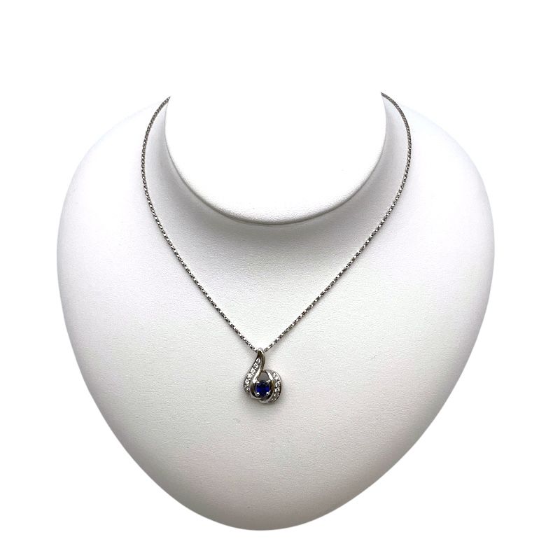 Pola Platinum Necklace Pt900 - Exquisite Silver Elegance