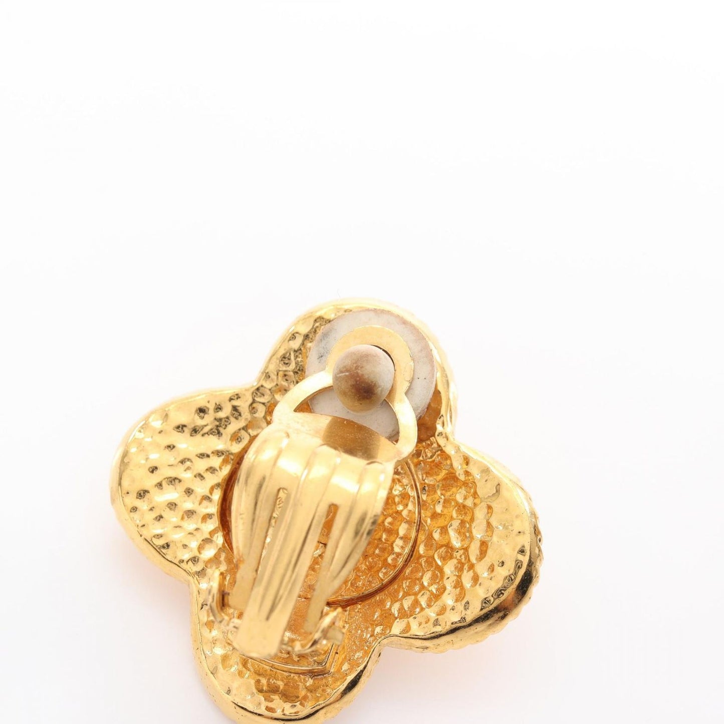 CHANEL Coco Mark Gold Earrings - Exquisite Luxury Accessory