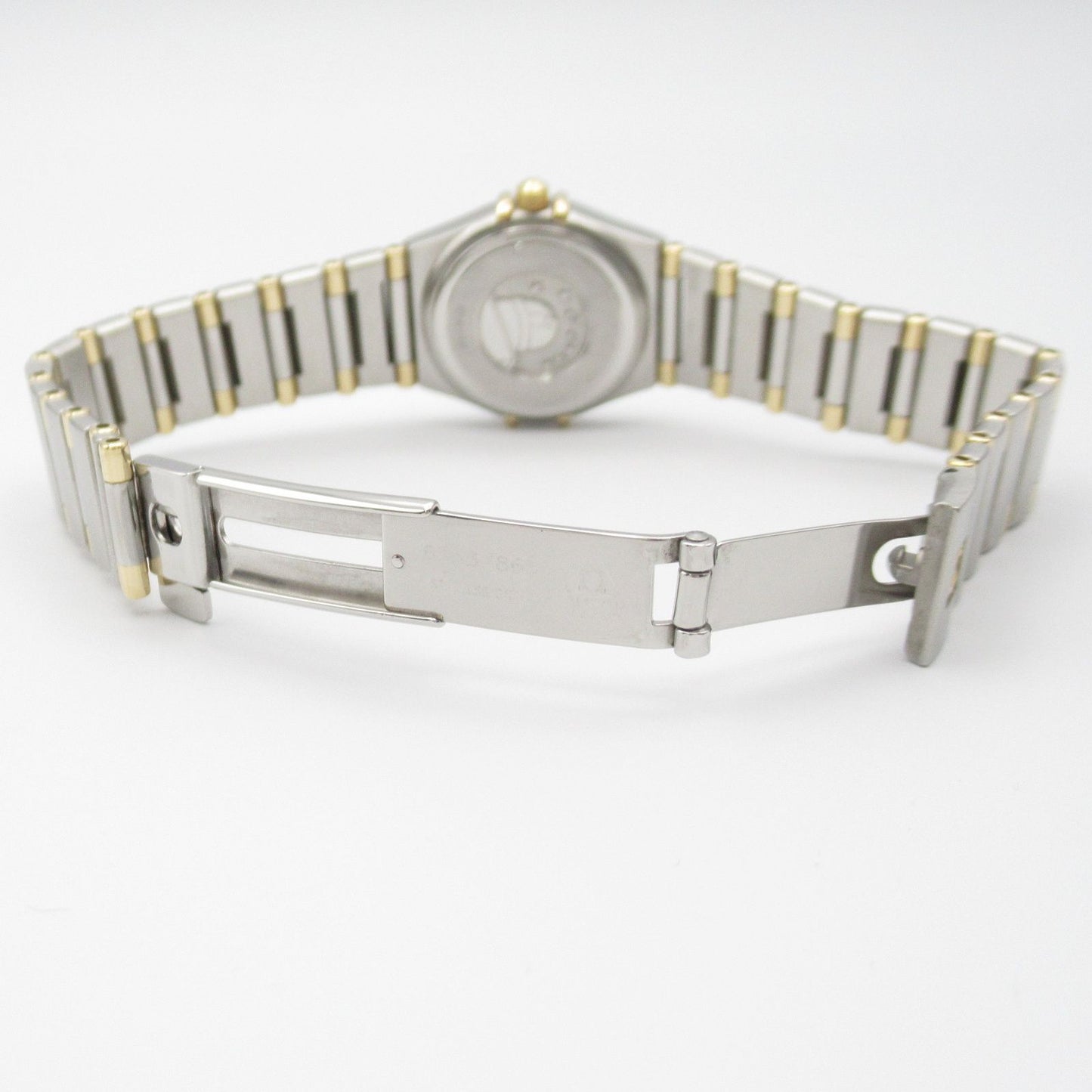 OMEGA Constellation Mini 1362.70 White Shell K18 Gold & Steel Watch