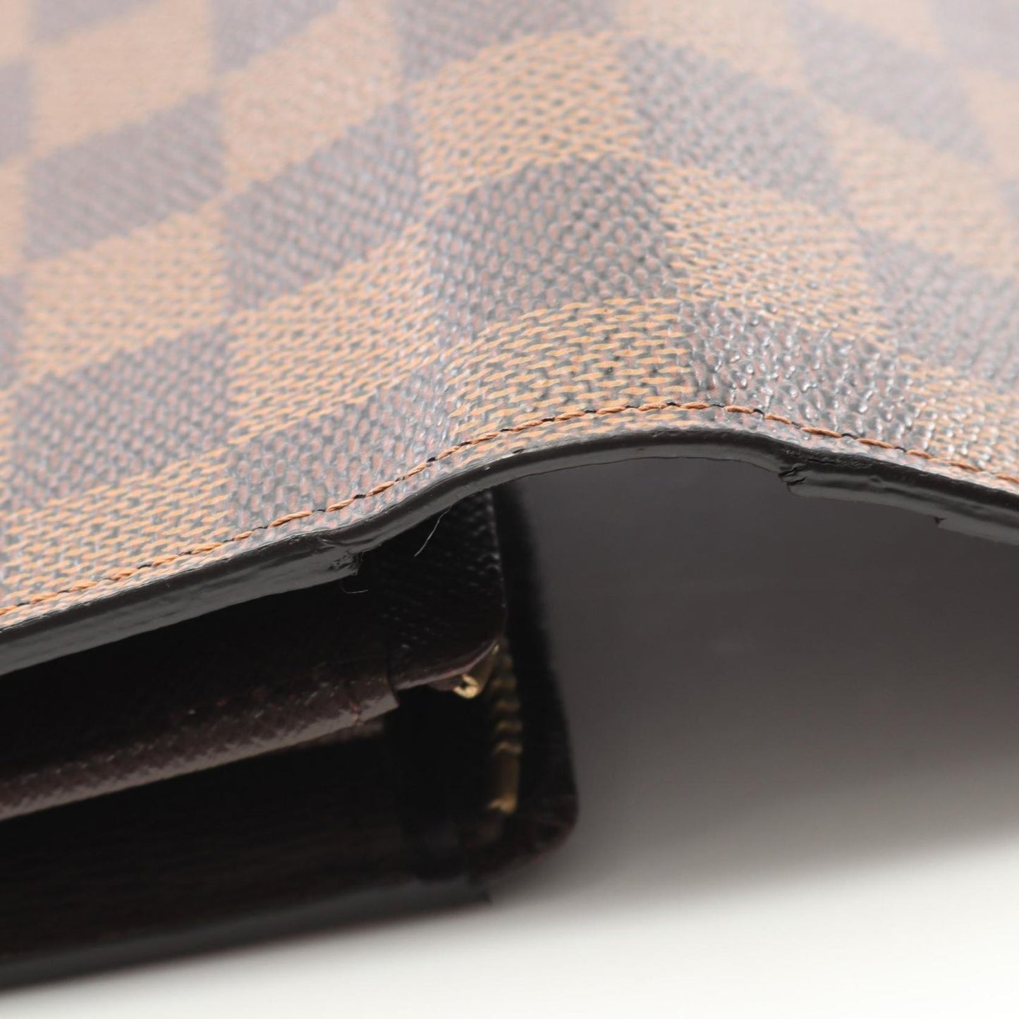 Louis Vuitton Portefeuille Trésor Wallet in Damier Ébène