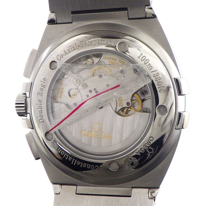 OMEGA Constellation Double Eagle Chronograph - Black Dial, Automatic