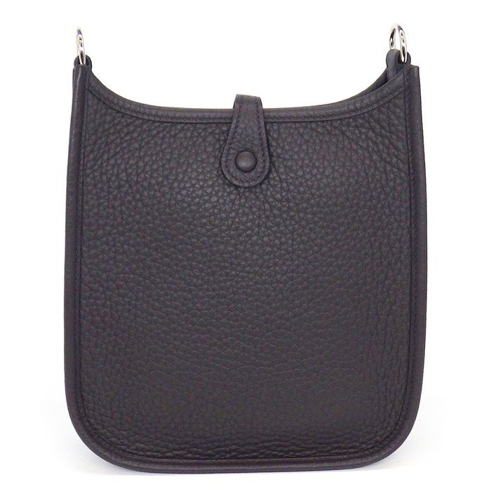 HERMES Evelyne Amazon TPM Shoulder Bag - Prunoir & Jaune Milton