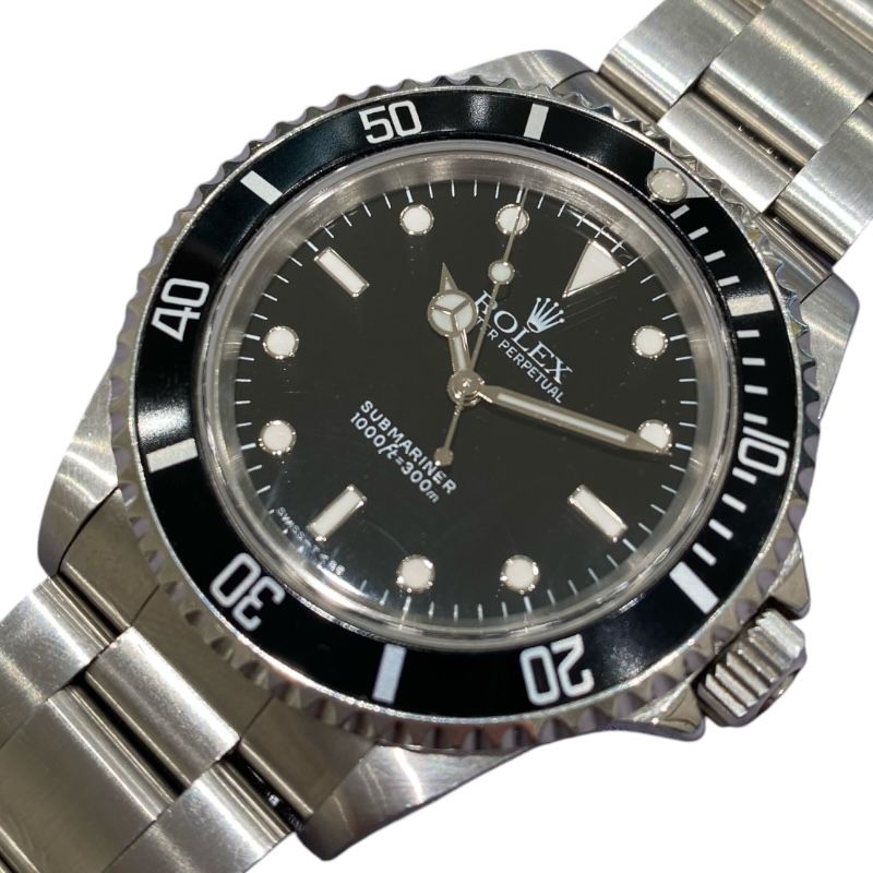 Rolex Submariner No Date 14060 Black Dial Stainless Steel Watch