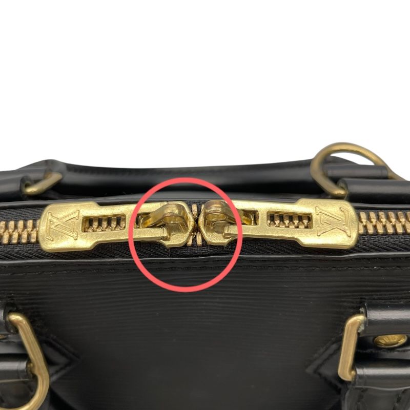 Louis Vuitton Alma M52142 Black Epi Leather Handbag - Timeless Elegance