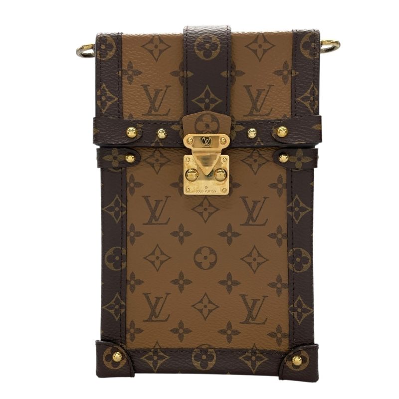 Louis Vuitton Monogram Reverse Pochette Trunk Vertical - Brown