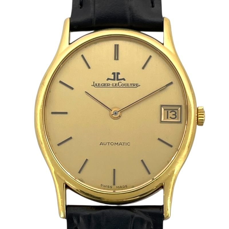 Jaeger-LeCoultre Oval Automatic Date 500221 K18YG Men's Watch