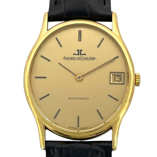 Jaeger-LeCoultre Oval Automatic Date 500221 K18YG Men's Watch