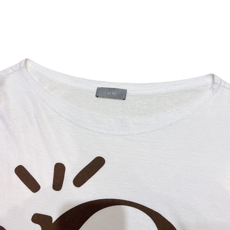 Christian Dior × Travis Scott Logo Print T-Shirt - Exclusive Collaboration