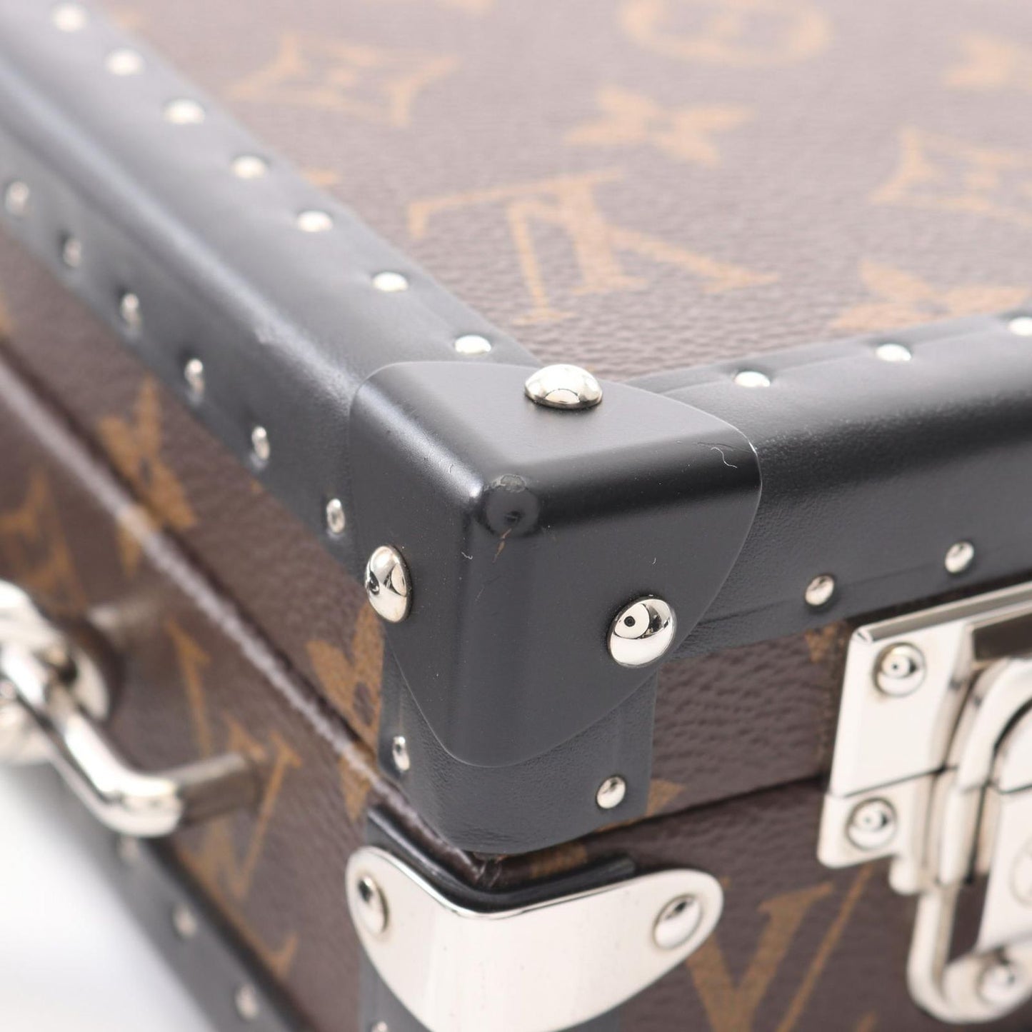 Louis Vuitton Monogram Macassar Clutch Box Shoulder Bag - Exquisite Craftsmanship