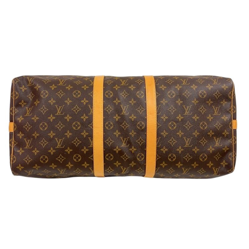 Louis Vuitton Keepall Bandoulière 55 - Iconic Monogram Travel Bag