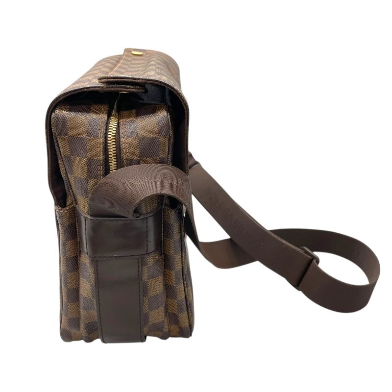 Louis Vuitton Naviglio N45255 Brown Damier Canvas Unisex Shoulder Bag