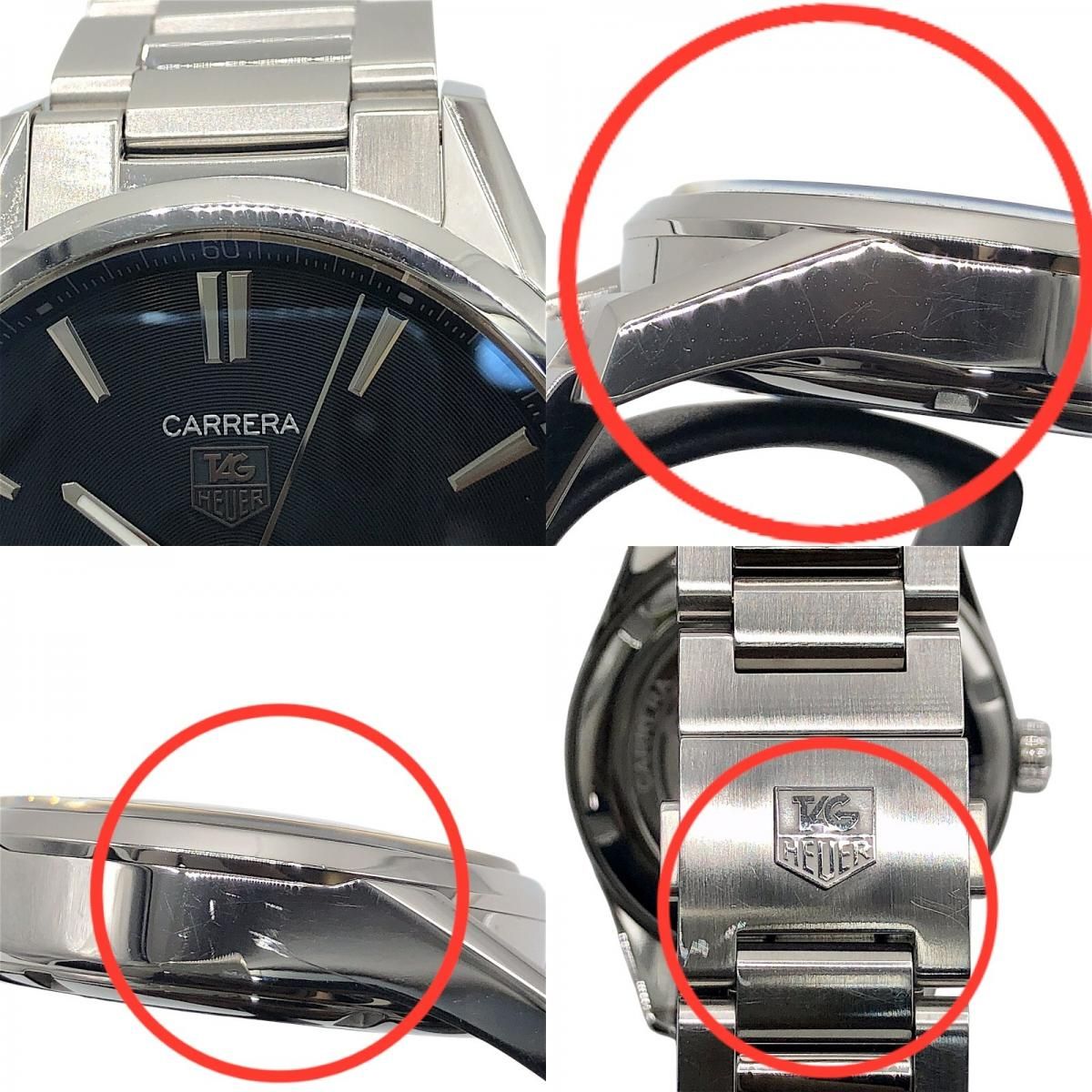 TAG Heuer Carrera Calibre 5 Day-Date Men's Watch - Black & Silver