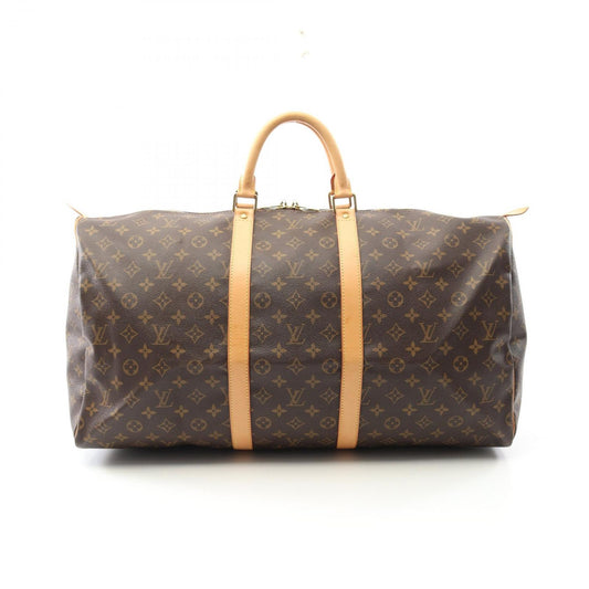 Louis Vuitton Monogram Keepall 55 Boston Bag - Timeless Elegance
