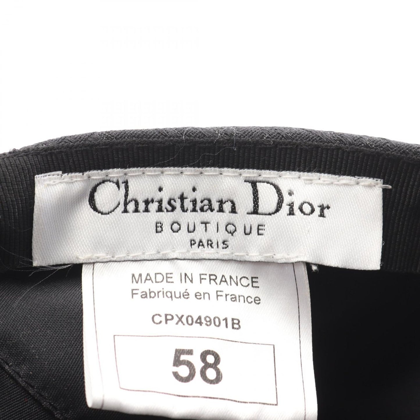 Dior Oblique Galliano Leather Cap - Timeless Elegance