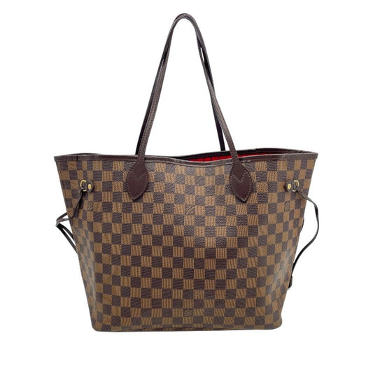 Louis Vuitton Neverfull MM Damier Ebene Canvas Tote Bag