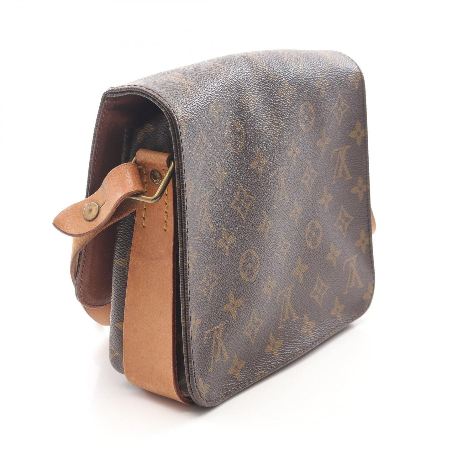 Louis Vuitton Monogram Canvas Cartouchière MM Shoulder Bag