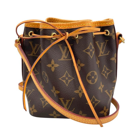 Louis Vuitton Nano Noe M41346 Monogram Canvas Shoulder Bag