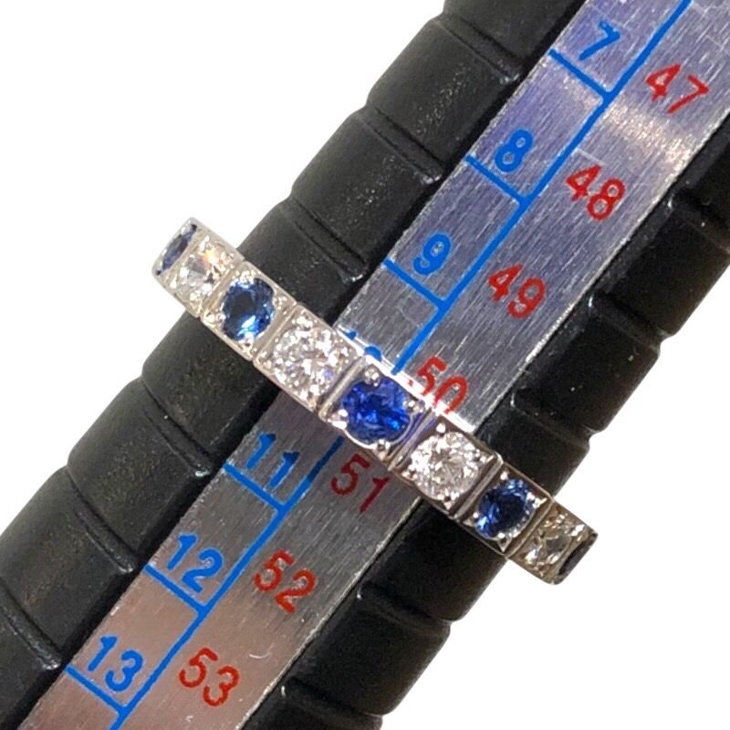 Cartier 750WG Diamond Laniere Ring - Exquisite White Gold Elegance