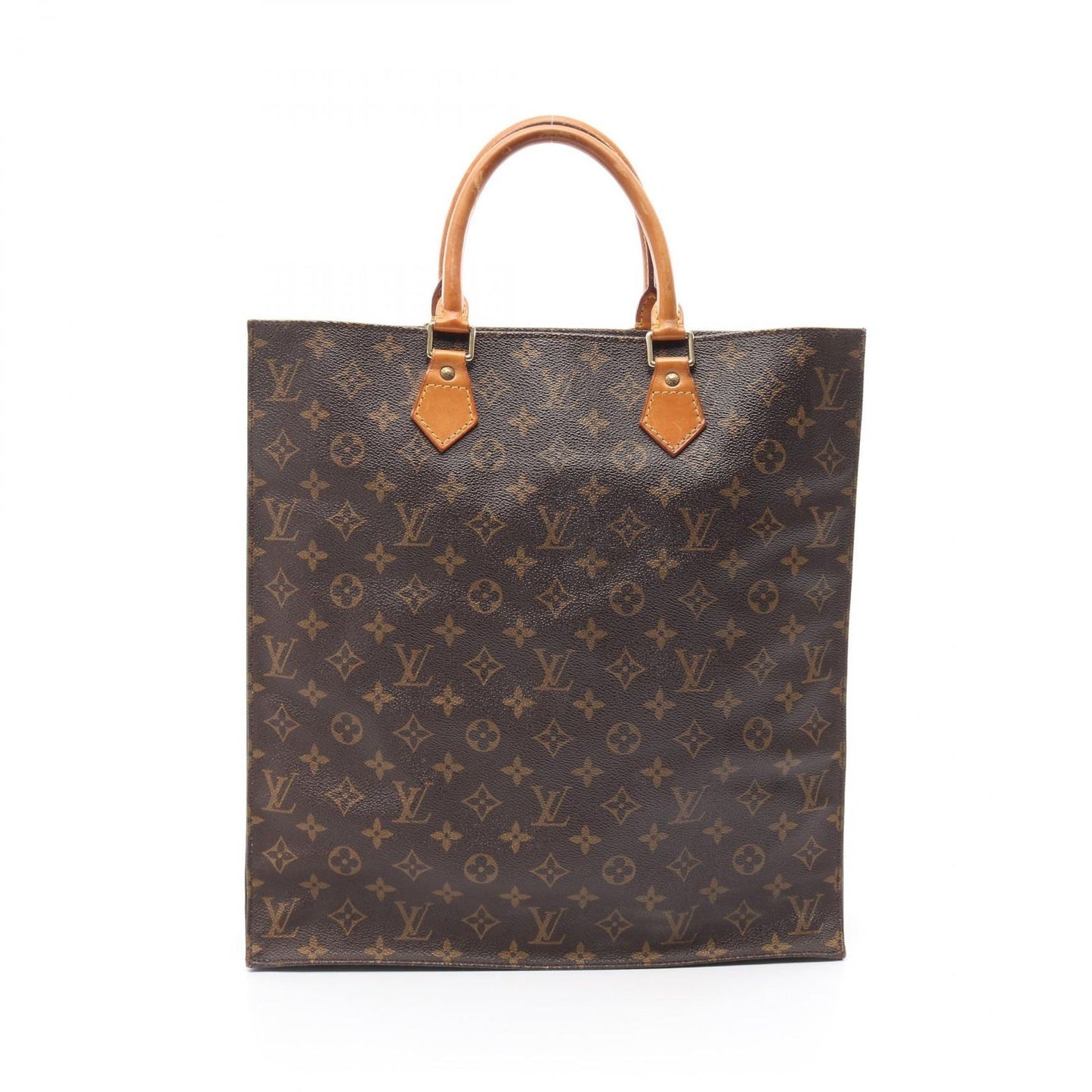 Louis Vuitton Sac Plat Tote Bag - Timeless Elegance in Brown