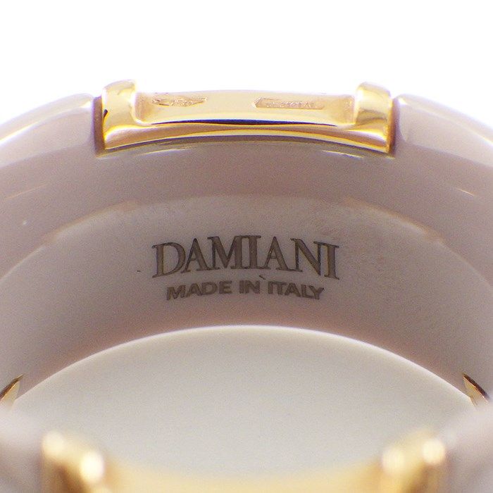 Damiani D-Icon Cappuccino Diamond Ring in K18 Pink Gold