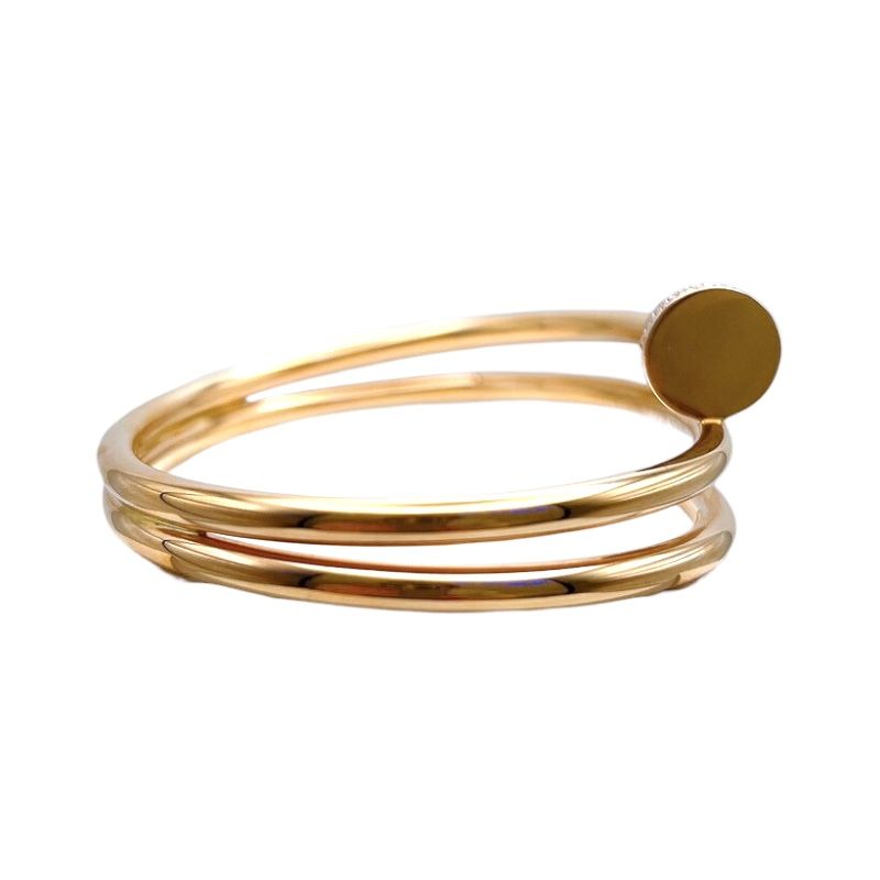 Cartier Juste un Clou Diamond Double Bracelet in K18 Pink Gold